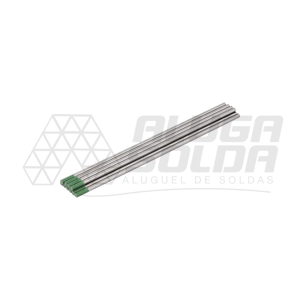 ELETRODO TUNGSTÊNIO 2,4 MM PURO (PONTA VERDE)