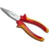 ALICATE ISOLADO BICO MEIA CANA 6.1/2" VDE G/B