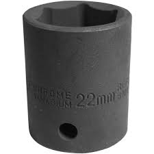 SOQUETE IMPACTO SEXTAVADO ENC. 1/2" X 22MM