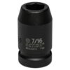 SOQUETE IMPACTO SEXTAVADO ENC. 1/2" X 7/16"