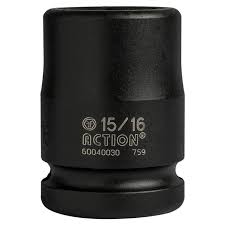 SOQUETE IMPACTO SEXTAVADO ENC. 3/4" X 15/16"