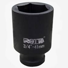 SOQUETE IMPACTO SEXTAVADO ENC. 3/4" X 41MM