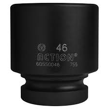 SOQUETE IMPACTO SEXTAVADO ENC.1" X 46MM